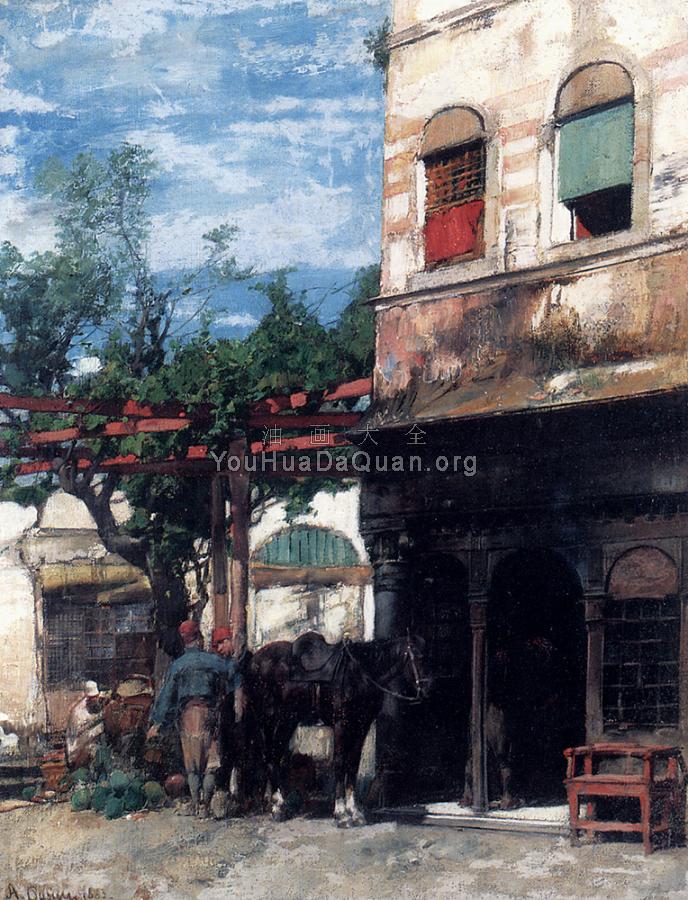 In The Courtyard - 阿尔贝托·帕西尼